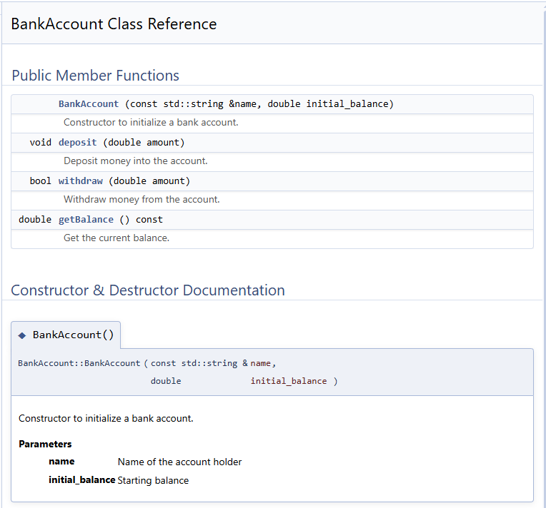 doxygen example class